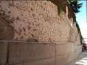 Contramuralla cerca de la igledia de San Pedro. Estado después de su restauración.