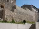 Muralla y contramuralla en la calle Nueva. Estado después de su restauración